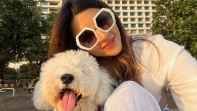 Shama Sikander Shares Cute Pictures with her Dog Casper