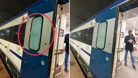 tuti वंदे भारत ट्रेन पर पथराव, ट्रेन की खिड़कियां टूटी, लॉन्चिंग को हुए थे सिर्फ 4 दिन…