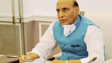 rajnath singh corona रक्षा मंत्री राजनाथ सिंह हुए कोरोना पॉजिटिव ,एयर फ़ोर्स सम्मेलन में होना था शामिल