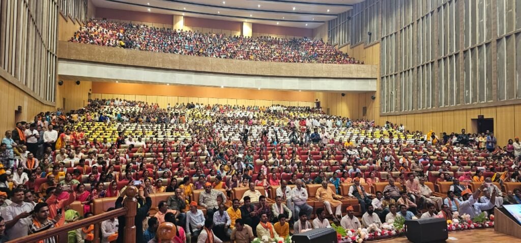 IMG 20230630 WA0023 भाजपा के लाभार्थी सम्मेलन में जुटे हजारों लाभार्थी,रायपुर पश्चिम में दिखाई ताकत