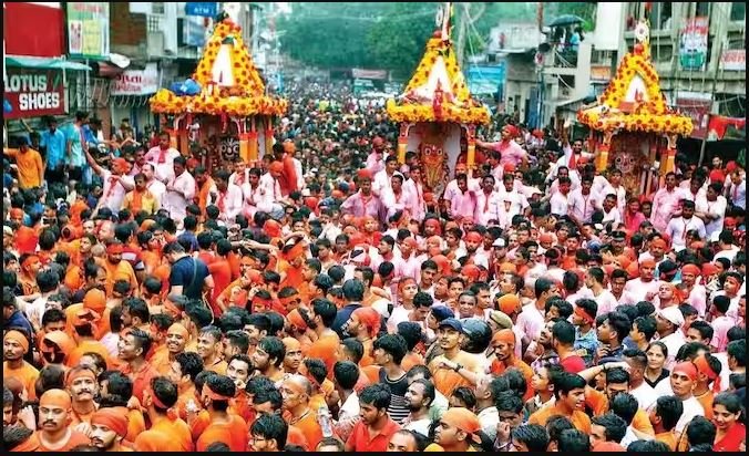 rathyatra Rathyatra: अहमदाबाद में भगवान जगन्नाथ की 146वीं रथयात्रा शुरू, अम‍ित शाह ने की मंगला आरती