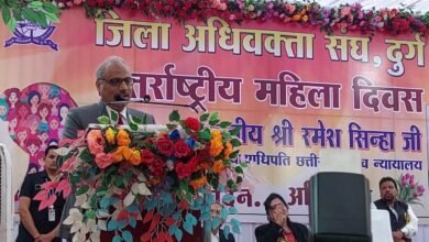 18821db0 b7da 47a7 a863 1fc8d5a5b0f5 हर क्षेत्र में महिलाओं ने अपनी प्रतिभा का परचम लहराया: मुख्य न्यायाधीश छत्तीसगढ़ रमेश सिन्हा