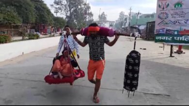 IMG 9520 Viral video: इस युग मे भी होते है श्रवण कुमार, 35 किलोमीटर की यात्रा कर मां को घुमाया, देखिए