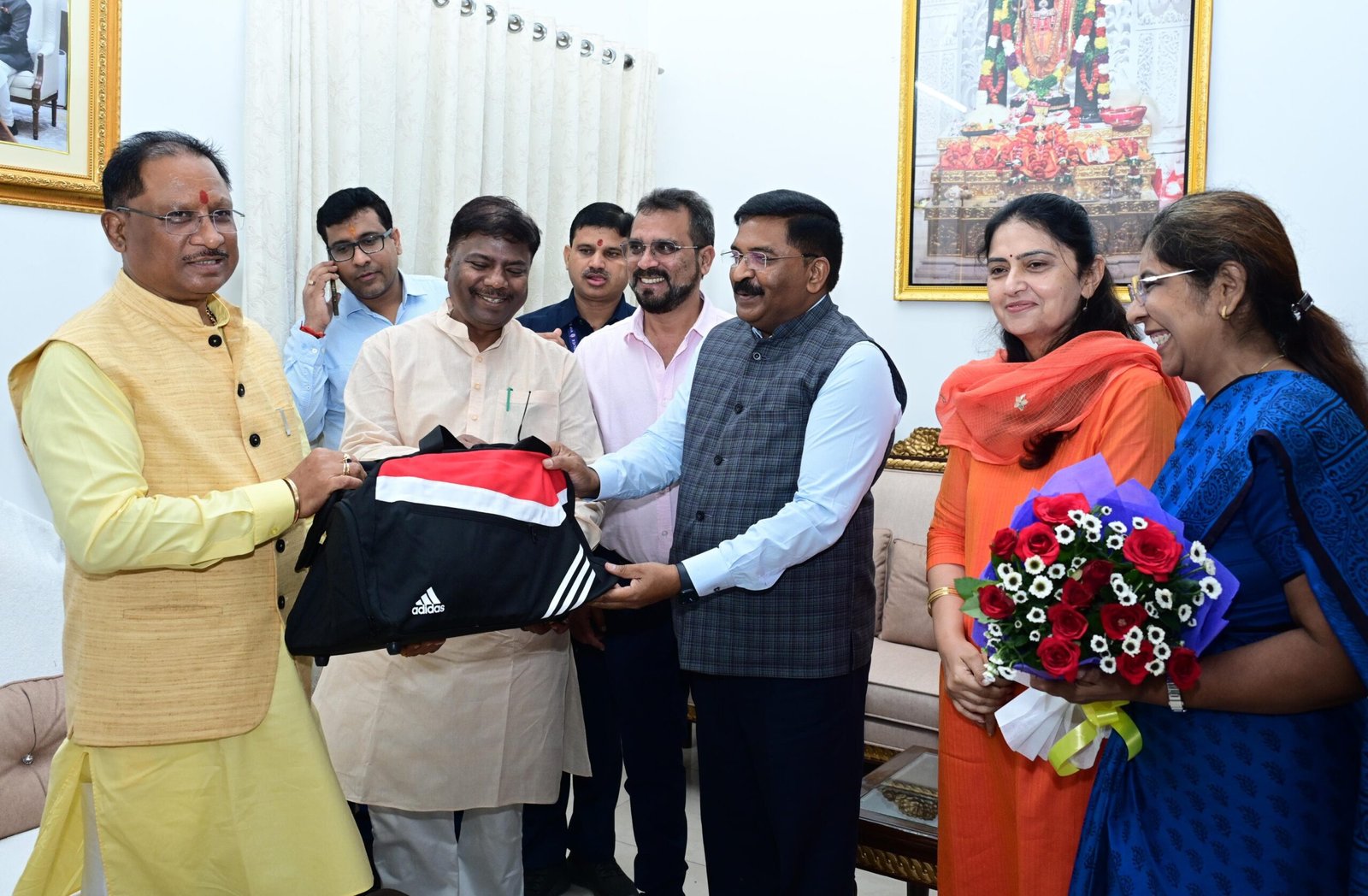 IMG 20241015 WA0368 scaled मुख्यमंत्री विष्णु देव साय को 27 वें अखिल भारतीय वन खेलकूद प्रतियोगिता में शामिल होने का निमंत्रण
