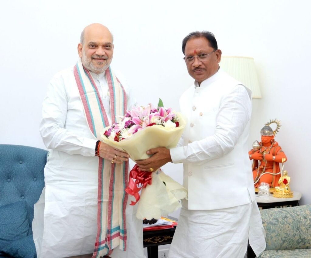 मुख्यमंत्री विष्णुदेव साय ने केंद्रीय गृह मंत्री अमित शाह से की सौजन्य मुलाकात,बस्तर के विकास पर हुई चर्चा 2 1003022996 मुख्यमंत्री विष्णुदेव साय ने केंद्रीय गृह मंत्री अमित शाह से की सौजन्य मुलाकात,बस्तर के विकास पर हुई चर्चा