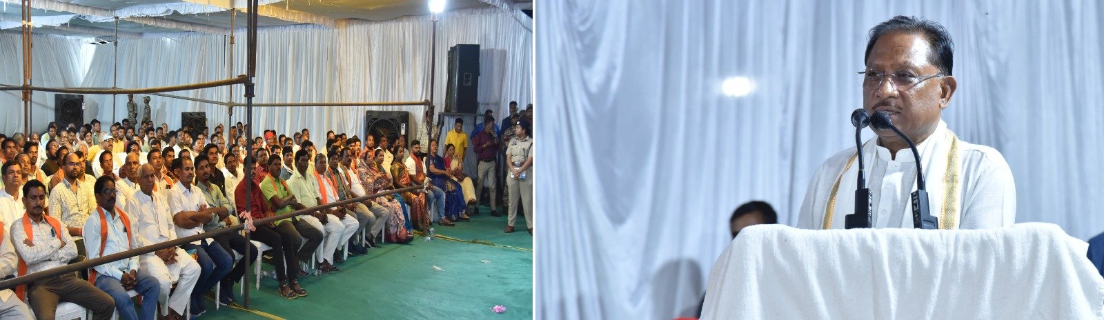 aebcd129 ef70 450a aac5 56f434606169 1 सरकार के कार्यों से प्रदेश में आ रही है खुशहाली: मुख्यमंत्री विष्णु देव साय