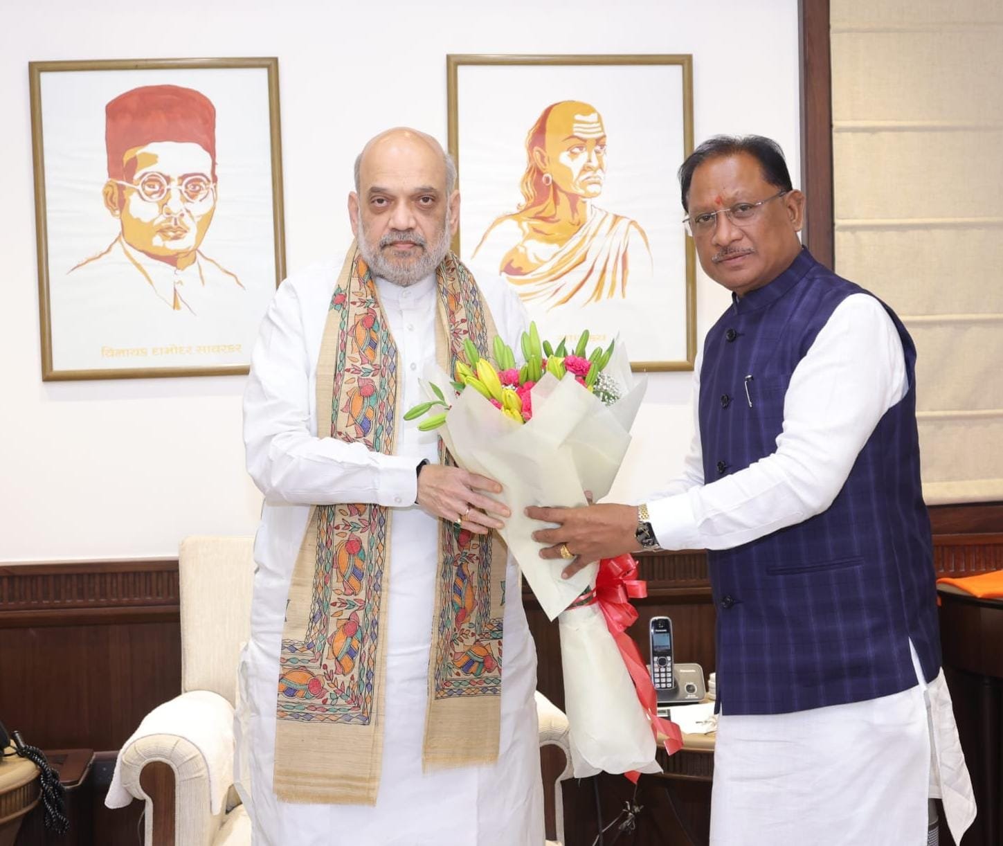 छत्तीसगढ़ के मुख्यमंत्री विष्णुदेव साय ने केंद्रीय गृहमंत्री से की मुलाकात, नक्सल ऑपरेशन की उपलब्धियों और बस्तर के विकास की दी जानकारी 1 IMG 20250606 WA0778 छत्तीसगढ़ के मुख्यमंत्री विष्णुदेव साय ने केंद्रीय गृहमंत्री से की मुलाकात, नक्सल ऑपरेशन की उपलब्धियों और बस्तर के विकास की दी जानकारी