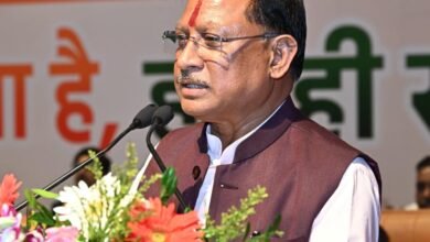 IMG 20250607 WA0479 मुख्यमंत्री विष्णुदेव साय ने छत्तीसगढ़ स्टेट बेवरेजेस कॉर्पोरेशन के अध्यक्ष श्रीनिवास मद्दी के पदभार ग्रहण समारोह में हुए शामिल