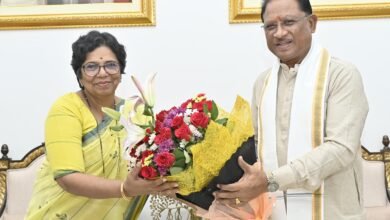 dfb91d9a 9d36 431a 9e13 5c44f711839d मुख्यमंत्री विष्णु देव साय से राष्ट्रीय महिला आयोग की अध्यक्ष ने की सौजन्य मुलाकात