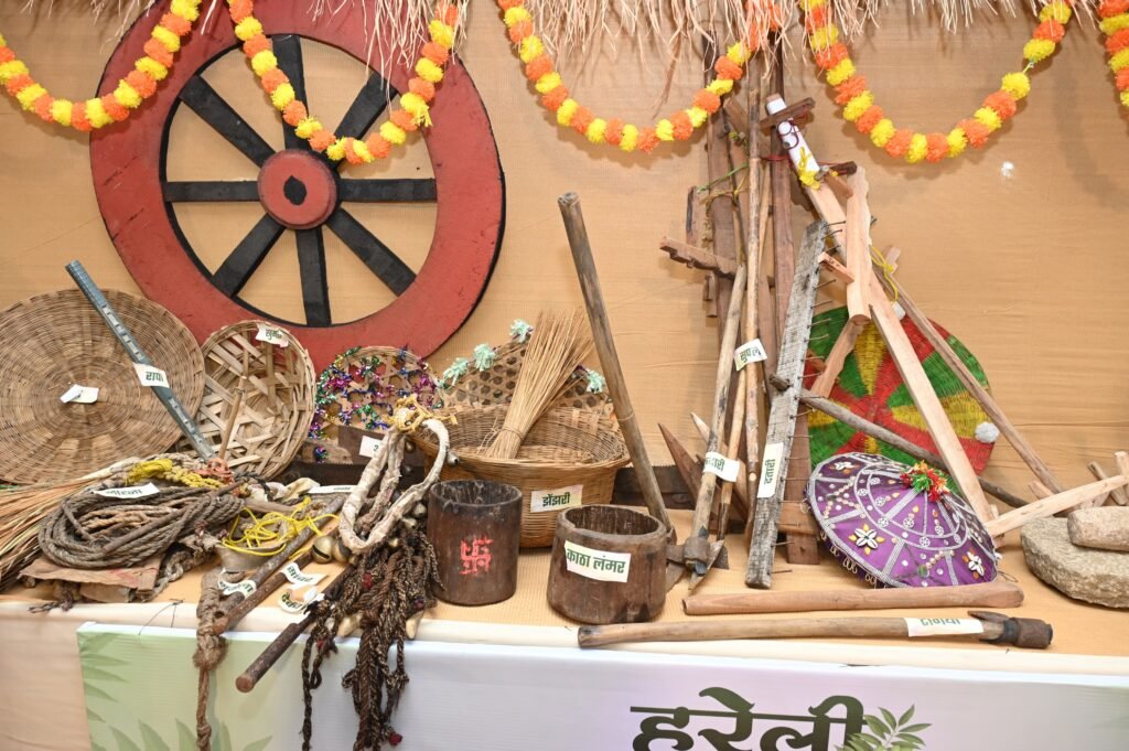 1004551409 मुख्यमंत्री निवास में हरेली उत्सव: पारंपरिक लोक यंत्रों के साथ सुंदर नाचा का हो रहा आयोजन