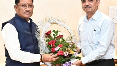 IMG 20250715 WA0549 मुख्यमंत्री साय से भारत सरकार में भूमि संसाधन सचिव ने की सौजन्य भेंट