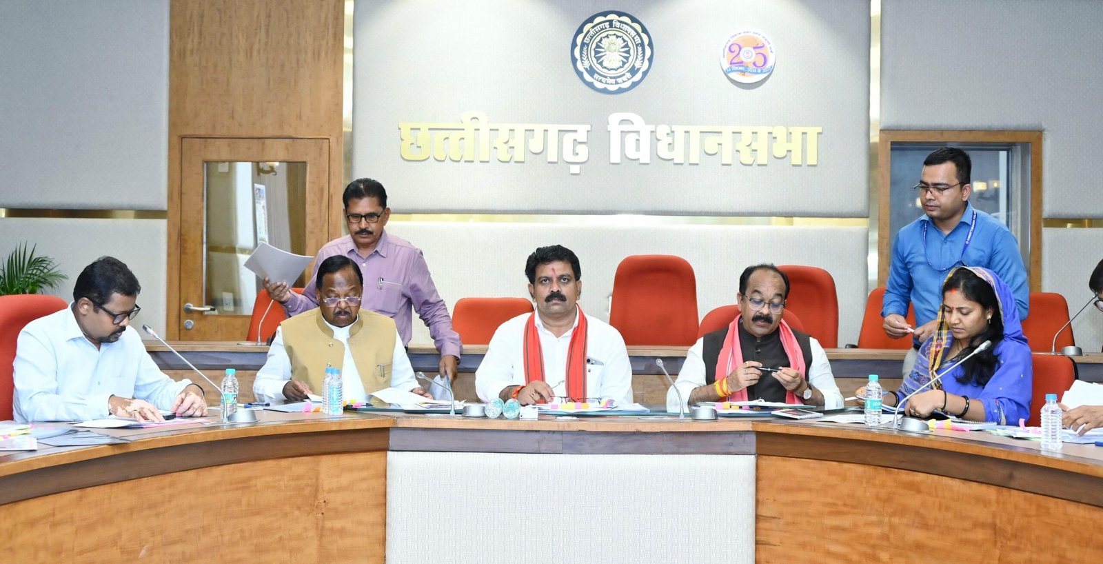 b3d20956 c233 4196 871d eea0daec0acb scaled उपमुख्यमंत्री विजय शर्मा की अध्यक्षता में विशुद्ध रूप से राजनीतिक आंदोलनों से सम्बंधित दर्ज प्रकरणों पर मंत्रिपरिषद की उपसमिति की बैठक सम्पन्न