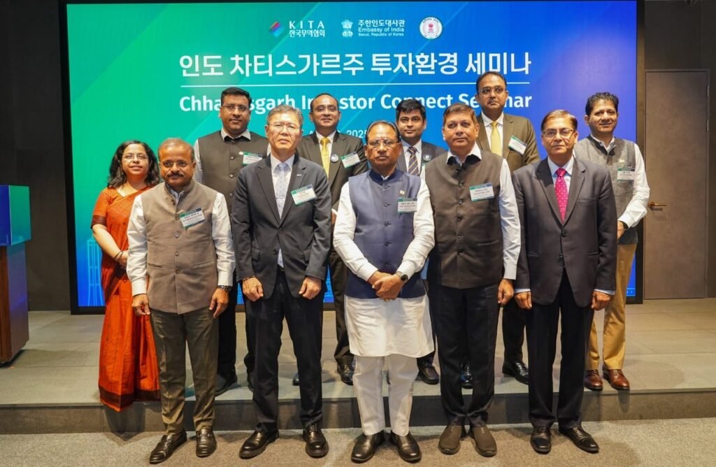 18eb3e18 3953 43df 9c4d 682dcf739e10 मुख्यमंत्री विष्णुदेव साय ने दक्षिण कोरिया प्रवास के दौरान निवेशकों को छत्तीसगढ़ में निवेश हेतु किया आमंत्रित