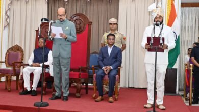 IMG 20250820 WA0473 राजभवन में शपथ ग्रहण समारोह सम्पन्न,गजेन्द्र यादव,गुरू खुशवंत और राजेश अग्रवाल बने मंत्री