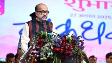 IMG 20250827 WA1209 चक्रधर समारोह 2025 राज्यपाल ने किया शुभारंभ : पंडित राजेंद्र गंगानी की कथक प्रस्तुति ने दर्शकों को किया मंत्रमुग्ध