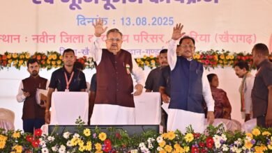 dcb70c2d 488e 4be0 a706 7814a9a65dd6 मुख्यमंत्री विष्णुदेव साय का संकल्प – विकास का अधूरा सपना अब होगा पूरा, खैरागढ़-छुईखदान-गंडई जिले में अधोसंरचना विकास को मिलेगी नई रफ्तार