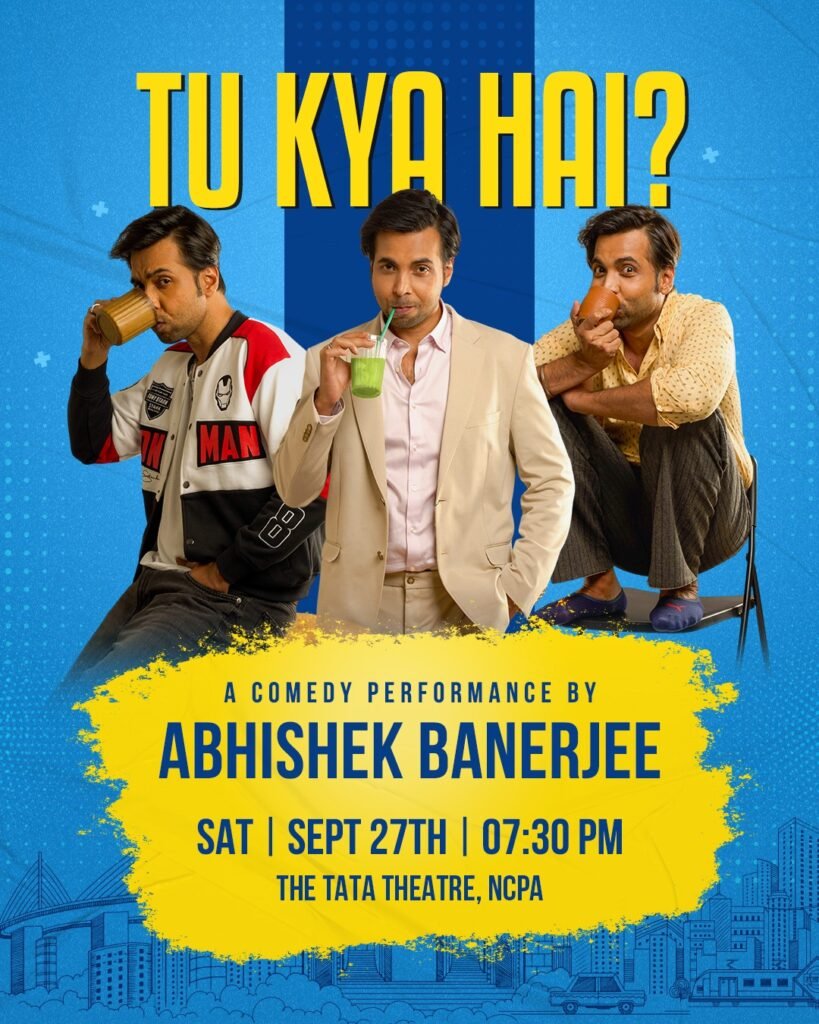 1005278582 20 साल बाद थिएटर में वापसी करेंगे , जना उर्फ अभिषेक बैनर्जी, व्यंग्यात्मक शो "तू क्या है" से करेंगे वापसी