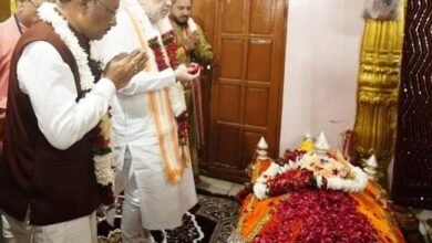 IMG 20251004 WA0687 केंद्रीय गृह मंत्री अमित शाह और मुख्यमंत्री विष्णुदेव साय ने मां दंतेश्वरी की पूजा-अर्चना कर देश-प्रदेश की सुख-शांति, समृद्धि और खुशहाली का मांगा आशीर्वाद