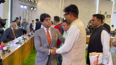 IMG 7539 भारत मोबाइल कांग्रेस (IMC) 2025 में वित्त मंत्री ओ. पी. चौधरी ने किया राज्य की डिजिटल क्षमताओं का सशक्त प्रस्तुतीकरण