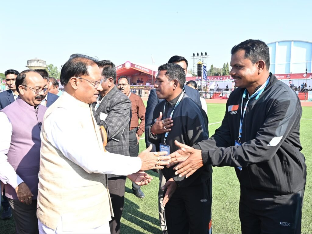 मुख्यमंत्री विष्णुदेव साय ने संभाग स्तरीय बस्तर ओलम्पिक का किया विधिवत शुभारंभ 2 1006210581 मुख्यमंत्री विष्णुदेव साय ने संभाग स्तरीय बस्तर ओलम्पिक का किया विधिवत शुभारंभ