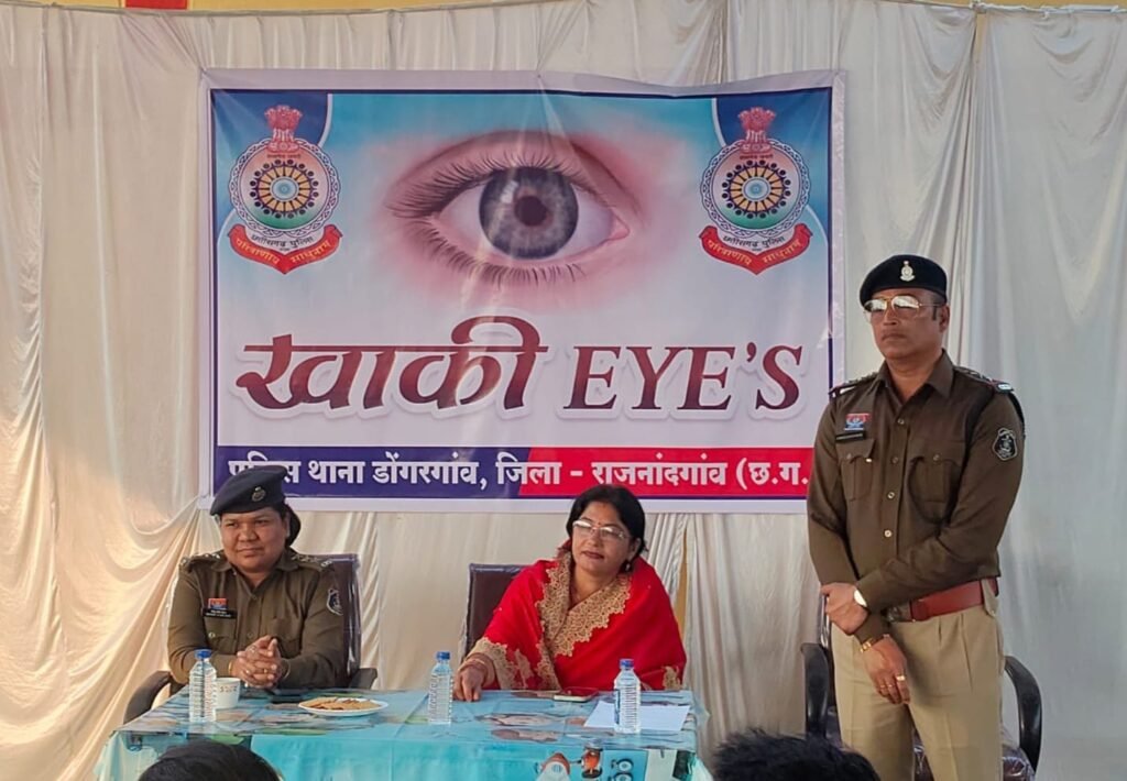 1006580565 डोंगरगांव पुलिस द्वारा सुने मकान की निगरानी के लिए चलाया जा रहा "खाकी आईज"अभियान