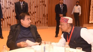 IMG 20260108 WA0693 केंद्रीय मंत्री नितिन गडकरी के साथ परिवहन मंत्रियों की बैठक में शामिल हुए मंत्री केदार कश्यप