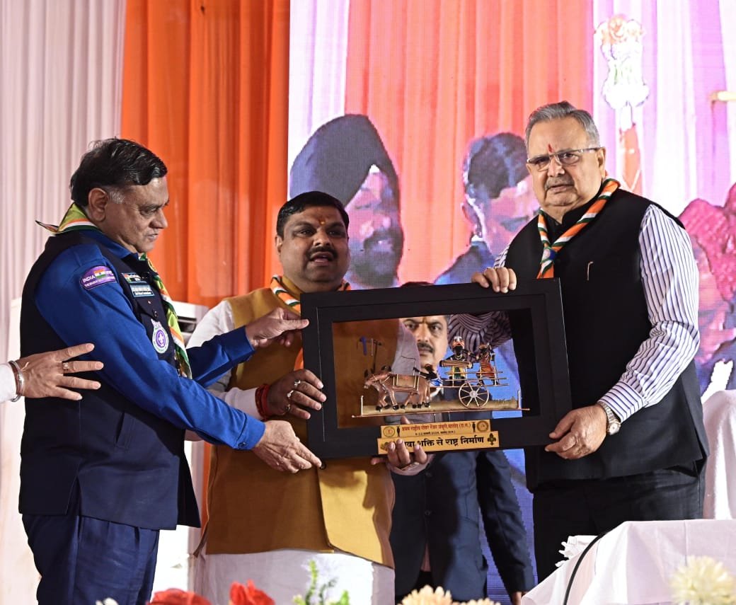 IMG 20260111 WA0354 लोकतंत्र की पाठशाला बना नेशनल रोवर - रेंजर जंबूरी ,यूथ पार्लियामेंट में दिखी भविष्य के नेतृत्व की सशक्त झलक