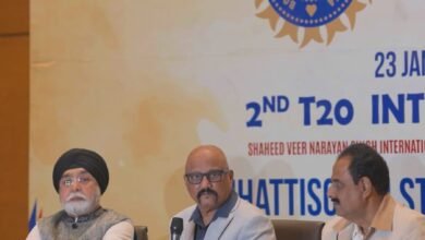 IMG 20260116 WA0003 छत्तीसगढ़ की राजधानी रायपुर में 23 जनवरी को होगा भारत VS न्यूज़िलैंड T20 महा मुकाबला