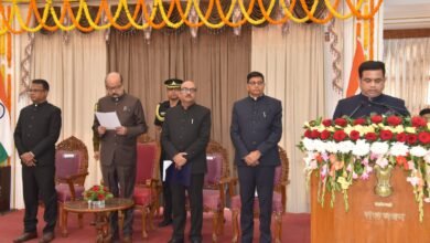 IMG 20260119 WA0286 राज्यपाल डेका ने अमिताभ जैन को मुख्य सूचना आयुक्त एवं अग्रवाल और शिरीष मिश्रा को राज्य सूचना आयुक्त पद की शपथ दिलाई