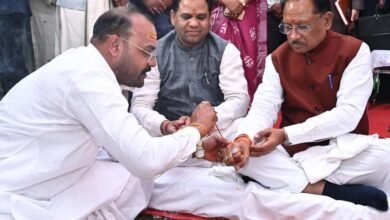 IMG 20260210 WA0800 मुख्यमंत्री ने जीपीएम में नवीन जिला अस्पताल भवन निर्माण कार्य का किया शुभारंभ