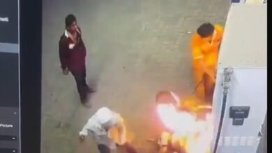 IMG 20260220 WA0344 पेट्रोप पंप पर सिगरेट पीने से किया मना, तो लगा डाली आग