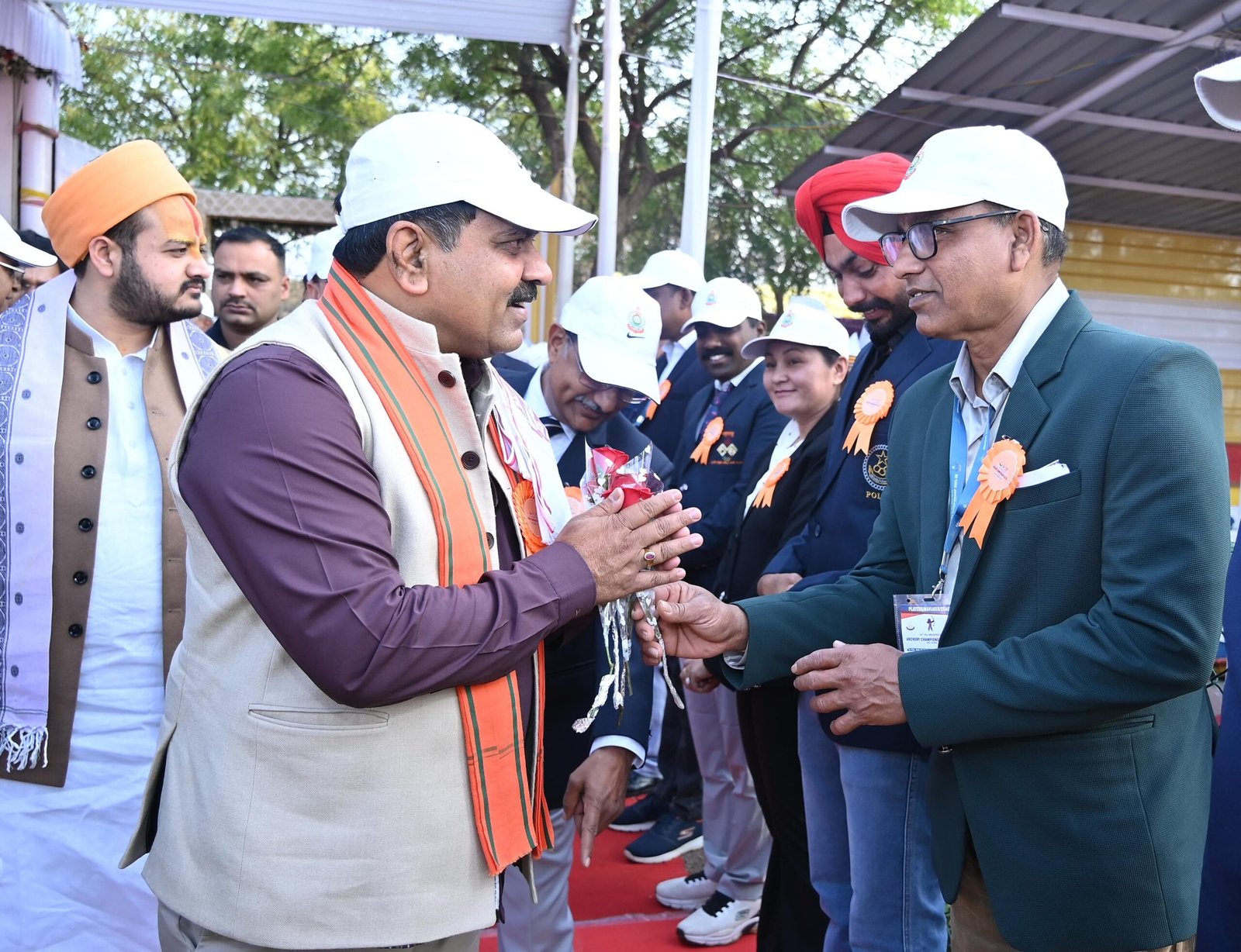IMG 20260224 WA0641 scaled चौदहवीं अखिल भारतीय पुलिस तीरंदाजी प्रतियोगिता का उपमुख्यमंत्री विजय शर्मा ने किया शुभारंभ