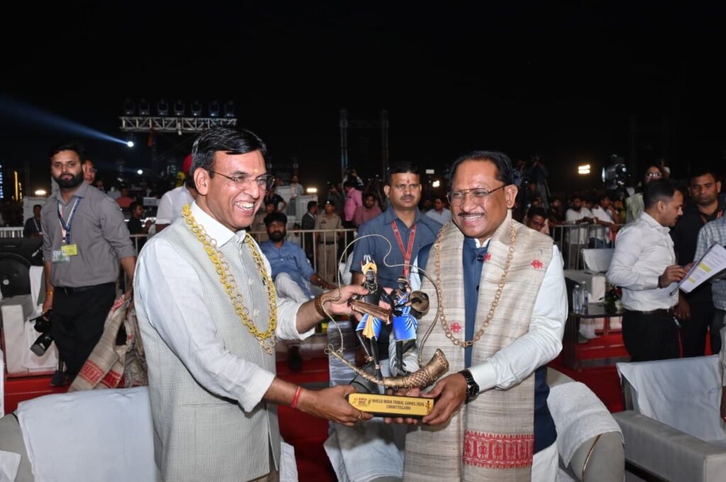 1007249019 छत्तीसगढ़ में जनजातीय शक्ति का खेल महाकुंभ: देश के प्रथम ‘खेलो इंडिया ट्राइबल गेम्स 2026’ का भव्य शुभारंभ