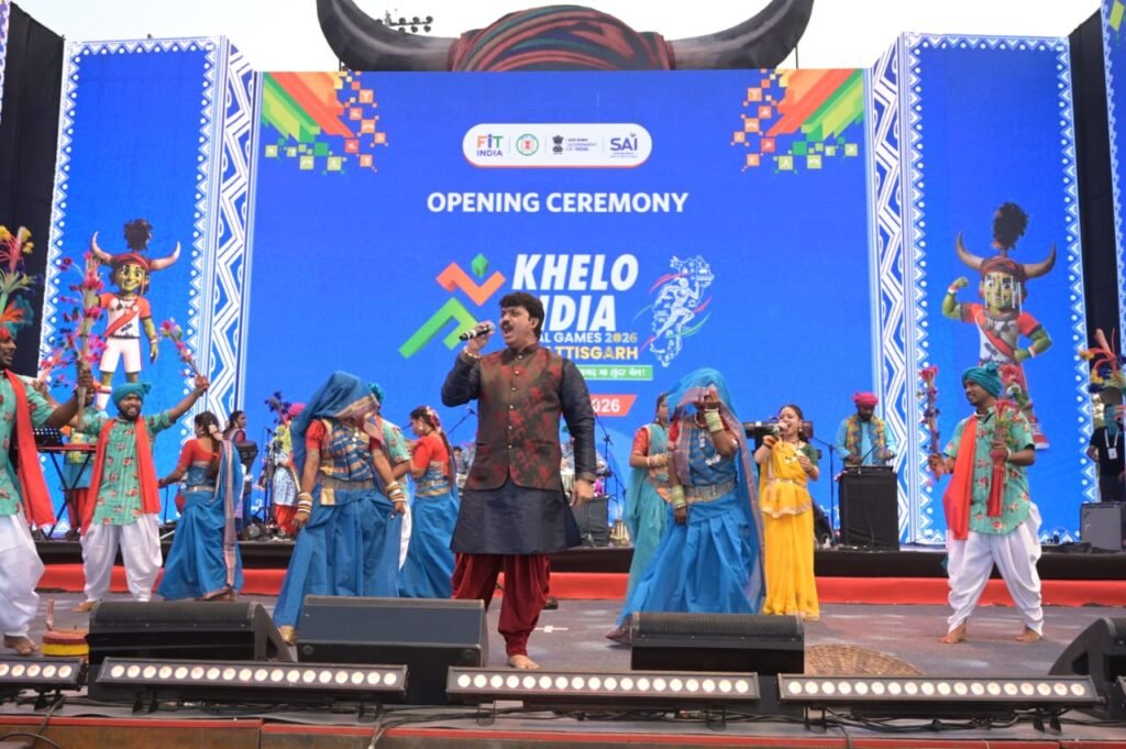 1007249025 छत्तीसगढ़ में जनजातीय शक्ति का खेल महाकुंभ: देश के प्रथम ‘खेलो इंडिया ट्राइबल गेम्स 2026’ का भव्य शुभारंभ