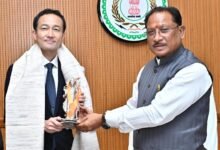 मुख्यमंत्री विष्णु देव साय से जापान दूतावास के राजनीतिक मामलों के मंत्री श्री आबे नोरिआकि ने की सौजन्य मुलाकात 64 IMG 20260309 WA0663 मुख्यमंत्री विष्णु देव साय से जापान दूतावास के राजनीतिक मामलों के मंत्री श्री आबे नोरिआकि ने की सौजन्य मुलाकात