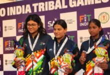 कर्नाटक के तैराक मणिकांता ने स्वर्ण पदकों की हैट्रिक पूरी की, छत्तीसगढ़ की अनुष्का भगत ने जीता दूसरा पदक 88 IMG 20260326 WA0863 कर्नाटक के तैराक मणिकांता ने स्वर्ण पदकों की हैट्रिक पूरी की, छत्तीसगढ़ की अनुष्का भगत ने जीता दूसरा पदक