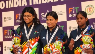 कर्नाटक के तैराक मणिकांता ने स्वर्ण पदकों की हैट्रिक पूरी की, छत्तीसगढ़ की अनुष्का भगत ने जीता दूसरा पदक 2 IMG 20260326 WA0863 कर्नाटक के तैराक मणिकांता ने स्वर्ण पदकों की हैट्रिक पूरी की, छत्तीसगढ़ की अनुष्का भगत ने जीता दूसरा पदक