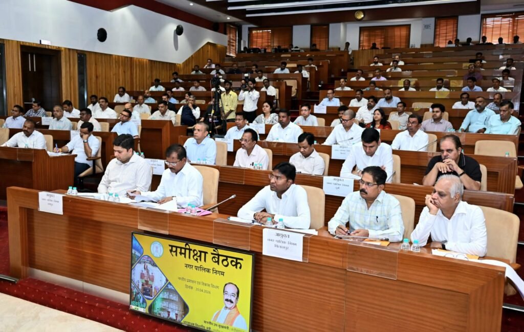 1007530727 शहरों में पेयजल आपूर्ति, अवैध प्लॉटिंग और अवैध निर्माण पर उप मुख्यमंत्री अरुण साव सख्त