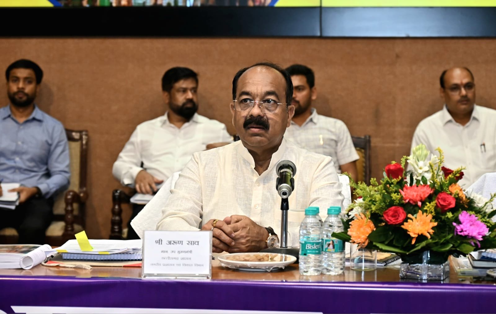 IMG 20260420 WA0756 शहरों में पेयजल आपूर्ति, अवैध प्लॉटिंग और अवैध निर्माण पर उप मुख्यमंत्री अरुण साव सख्त