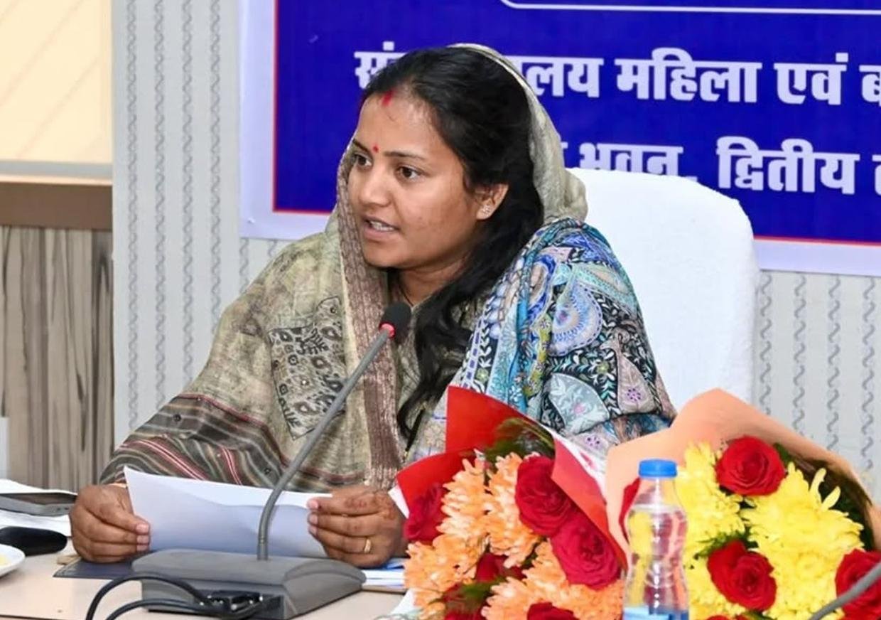 IMG 20260424 WA0403 मंत्री लक्ष्मी राजवाड़े के निर्देश पर आंगनबाड़ी केंद्र के समय में बदलाव, प्रातः 7:00 बजे से 11:00 बजे तक होंगे संचालित