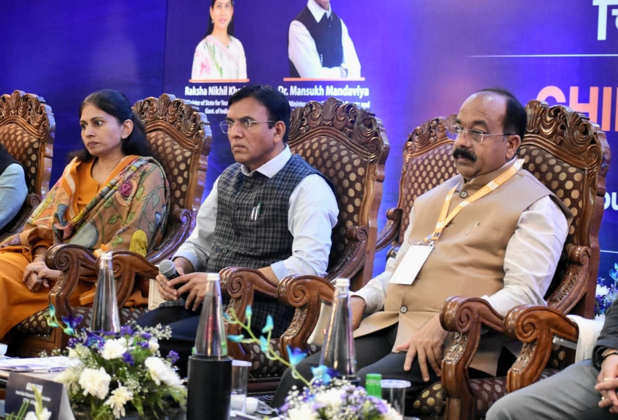 IMG 20260426 WA0394 प्रतिभा, पारदर्शिता और अवसर से ही बनेगा भारत वैश्विक खेल शक्ति, मजबूत खेल व्यवस्था से ही ओलंपिक में सफलता संभव : अरुण साव