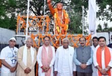 IMG 20260510 WA0600 सुशासन तिहार 2026: मुख्यमंत्री विष्णु देव साय ने किया मुंगेली नगर के चौक-चौराहों में स्थापित प्रतिमाओं का अनावरण