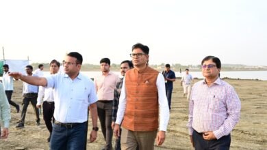 वित्त मंत्री ओपी चौधरी ने नवा रायपुर में विकास कार्यों का किया निरीक्षण,रेलवे ओवरब्रिज, आईटी बिल्डिंग, स्पोर्ट्स कॉम्प्लेक्स सहित कई परियोजनाओं की प्रगति का लिया जायजा 3 IMG 20260523 WA0723 वित्त मंत्री ओपी चौधरी ने नवा रायपुर में विकास कार्यों का किया निरीक्षण,रेलवे ओवरब्रिज, आईटी बिल्डिंग, स्पोर्ट्स कॉम्प्लेक्स सहित कई परियोजनाओं की प्रगति का लिया जायजा