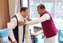 20260625 121632 केंद्रीय स्वास्थ्य मंत्री जेपी नड्डा से मिले मुख्यमंत्री विष्णुदेव साय, स्वास्थ्य सेवाओं और किसानों के लिए खाद-बीज उपलब्धता पर हुई विस्तृत चर्चा