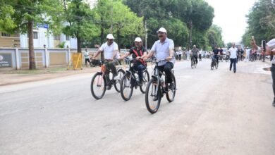 IMG 20260607 WA0440 उप मुख्यमंत्री अरुण साव ने सायकल चलाकर फिट रहने और पर्यावरण संरक्षण का दिया संदेश