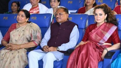 IMG 20260608 WA0850 26/11 के अनसुने नायकों को सलाम : मुख्यमंत्री साय ‘भारत भाग्य विधाता’ की प्री-लॉन्च स्क्रीनिंग में हुए शामिल