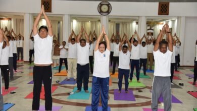 IMG 20260621 WA0431 अंतर्राष्ट्रीय योग दिवस पर लोकभवन में किया गया योगाभ्यास