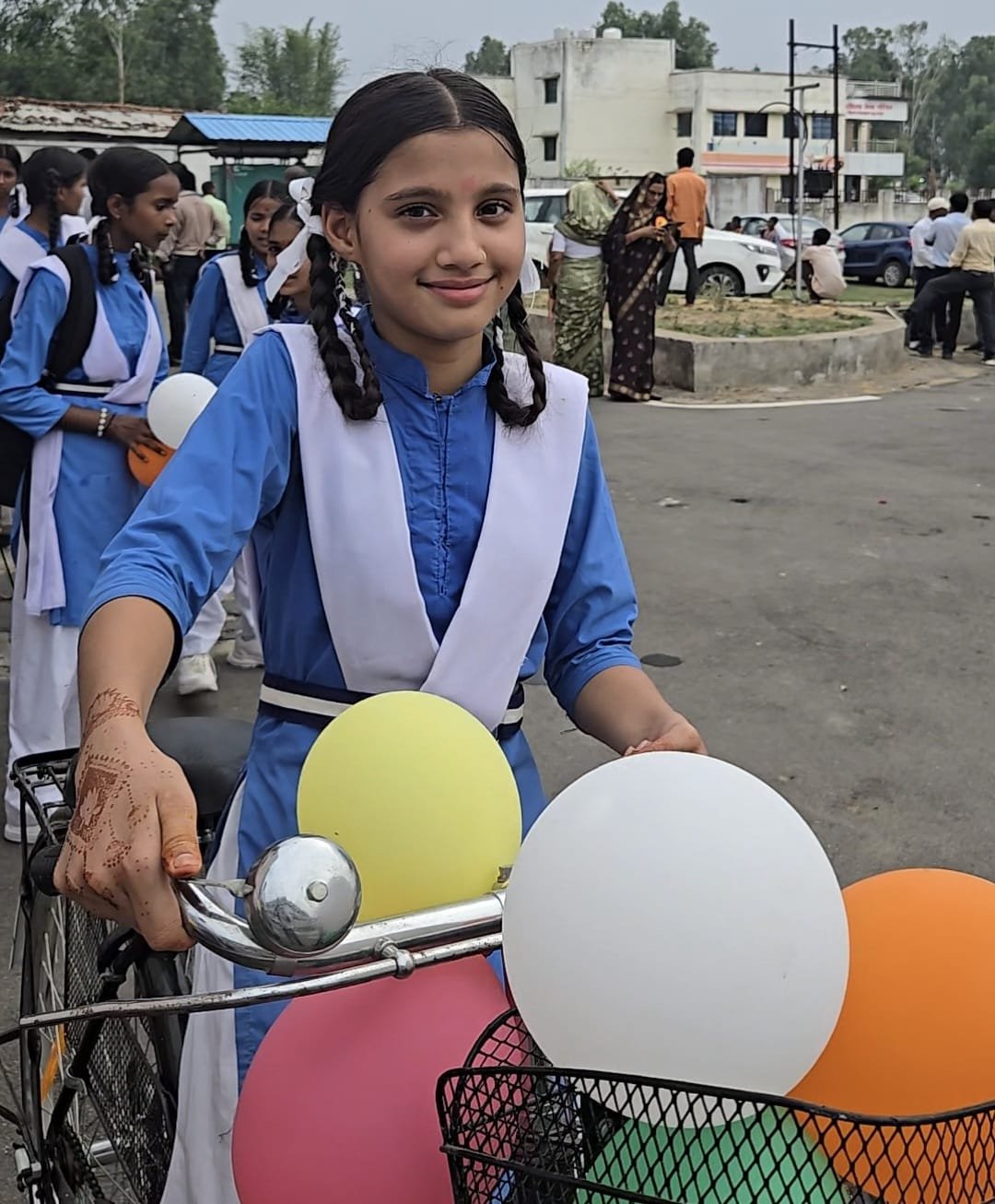 IMG 20260629 WA0752 सरस्वती साइकिल योजना से वैष्णवी के सपनों को मिली नई उड़ान