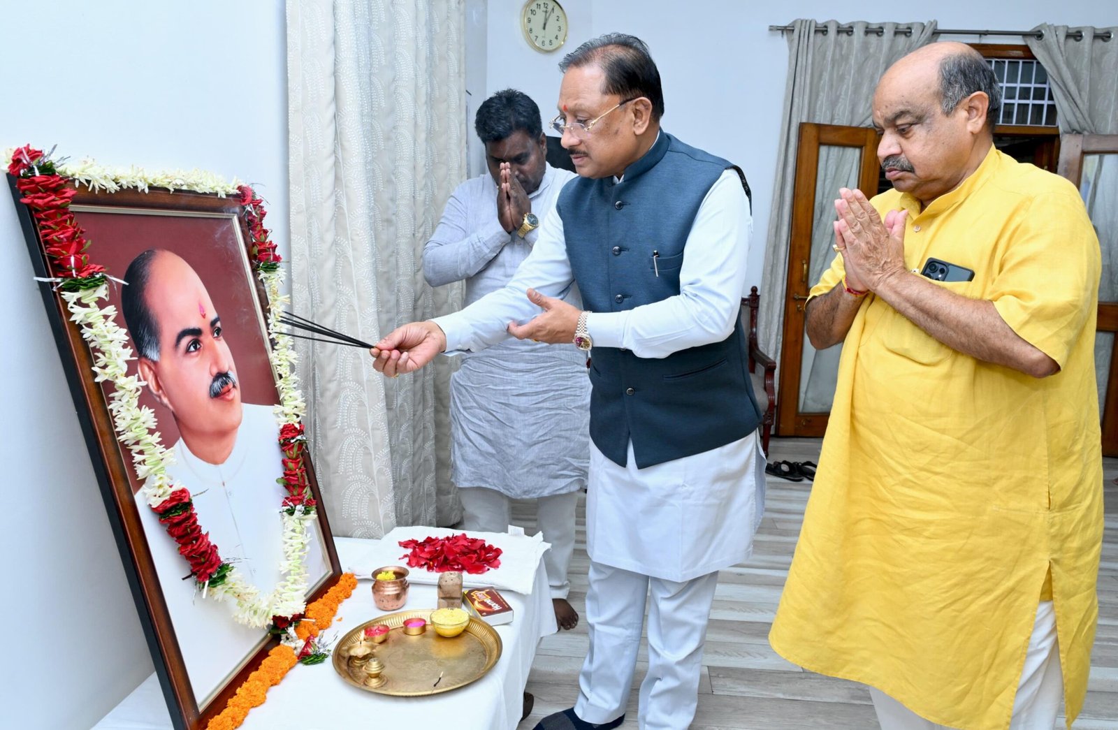IMG 20260706 WA0467 scaled मुख्यमंत्री विष्णुदेव साय ने डॉ. श्यामा प्रसाद मुखर्जी की 125वीं जयंती पर उन्हें किया नमन