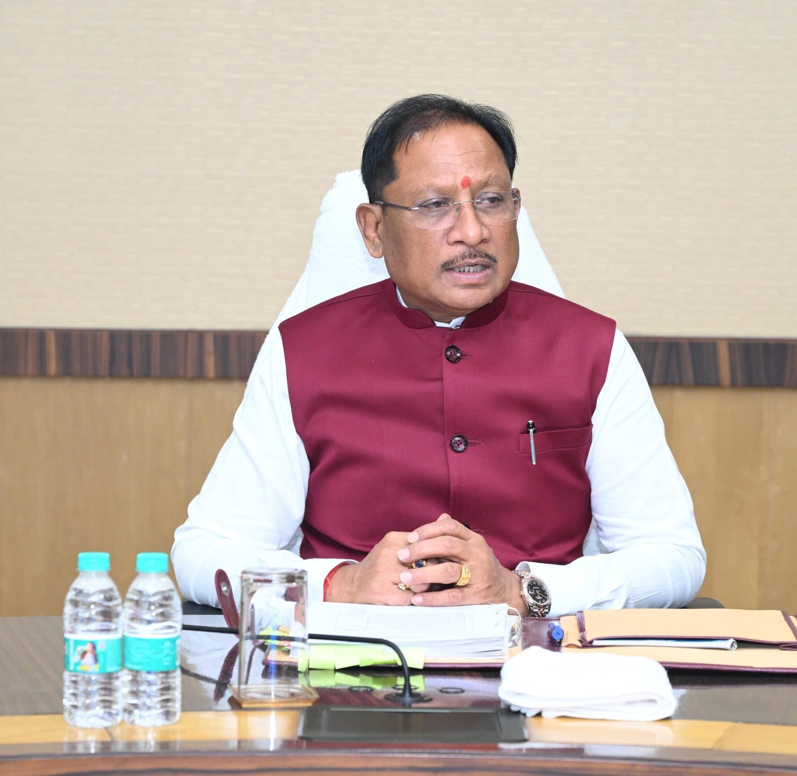 मुख्यमंत्री विष्णु देव साय की अध्यक्षता में महानदी भवन में मंत्री परिषद की बैठक संपन्न,लिए गए महत्वपूर्ण निर्णय 1 IMG 20260722 WA0352 scaled मुख्यमंत्री विष्णु देव साय की अध्यक्षता में महानदी भवन में मंत्री परिषद की बैठक संपन्न,लिए गए महत्वपूर्ण निर्णय